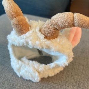 Cute Lamb Cat Costume Hat with ears